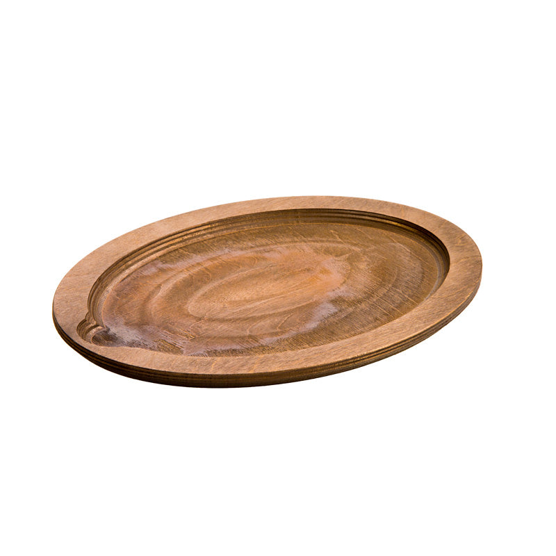 Oval Wood Underliner - Lodge