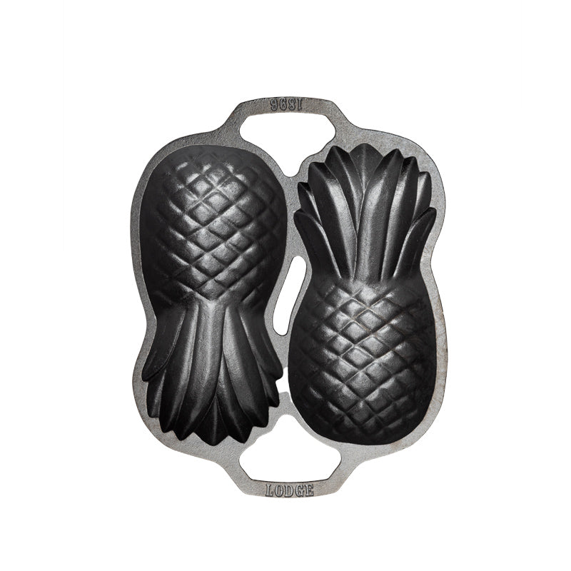 Seasoned Cast Iron Pineapple Pan - Lodge