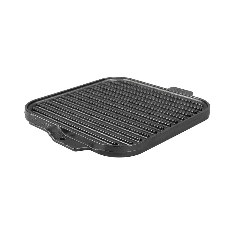 10.5 Inch Single Burner Reversible Grill/Griddle - Lodge
