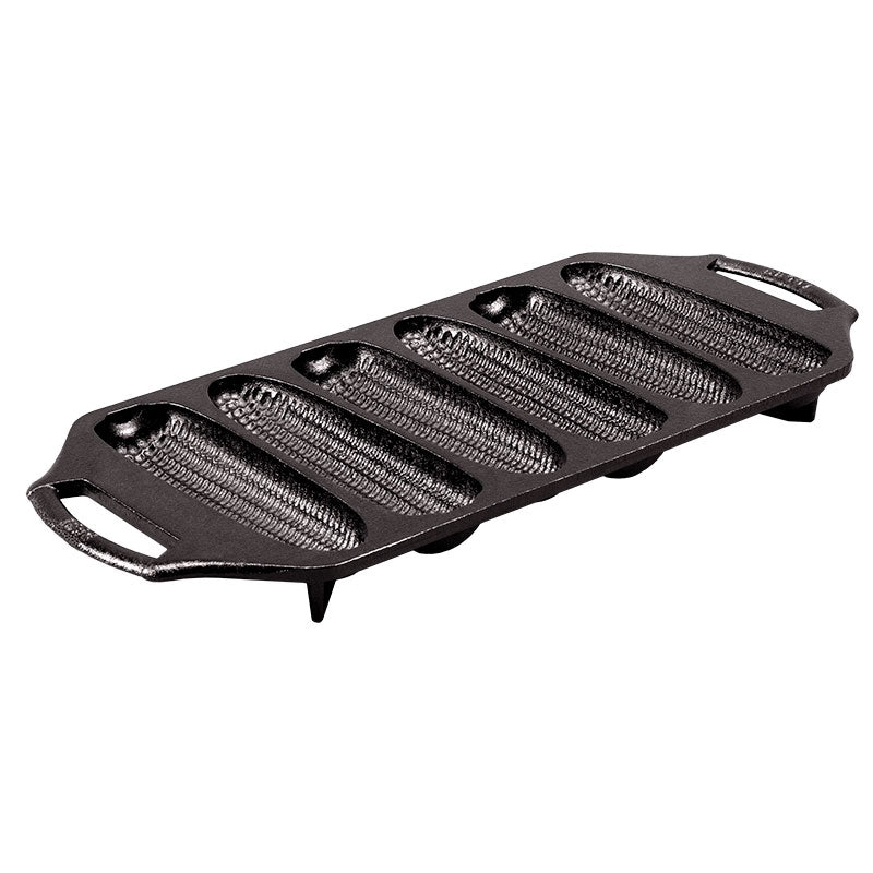 Seasoned Cast Iron Cornstick Pan - Lodge