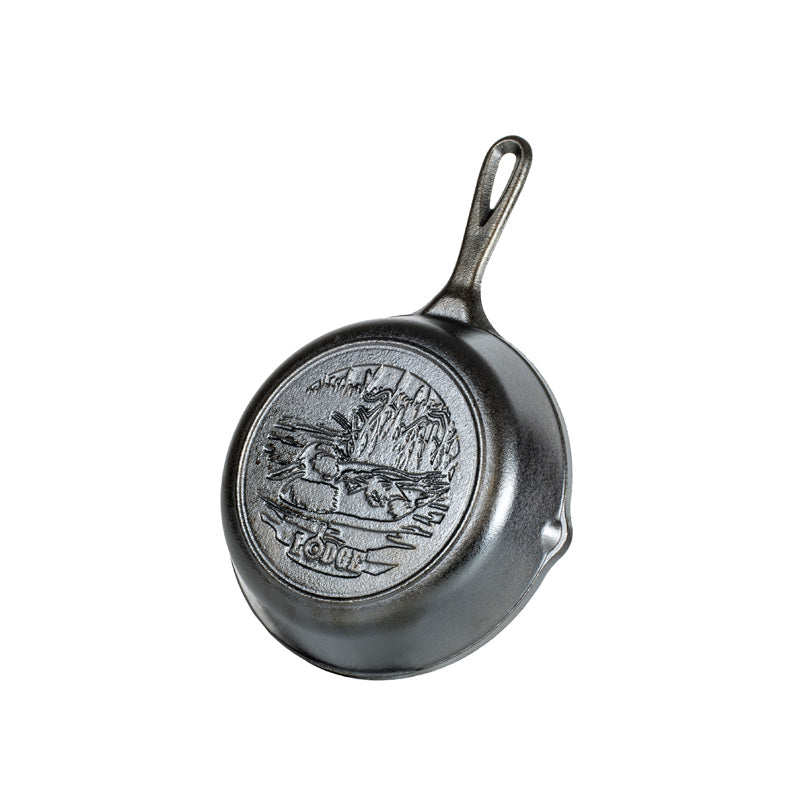 Wildlife Series? 8 Inch Cast Iron Duck Skillet - Lodge