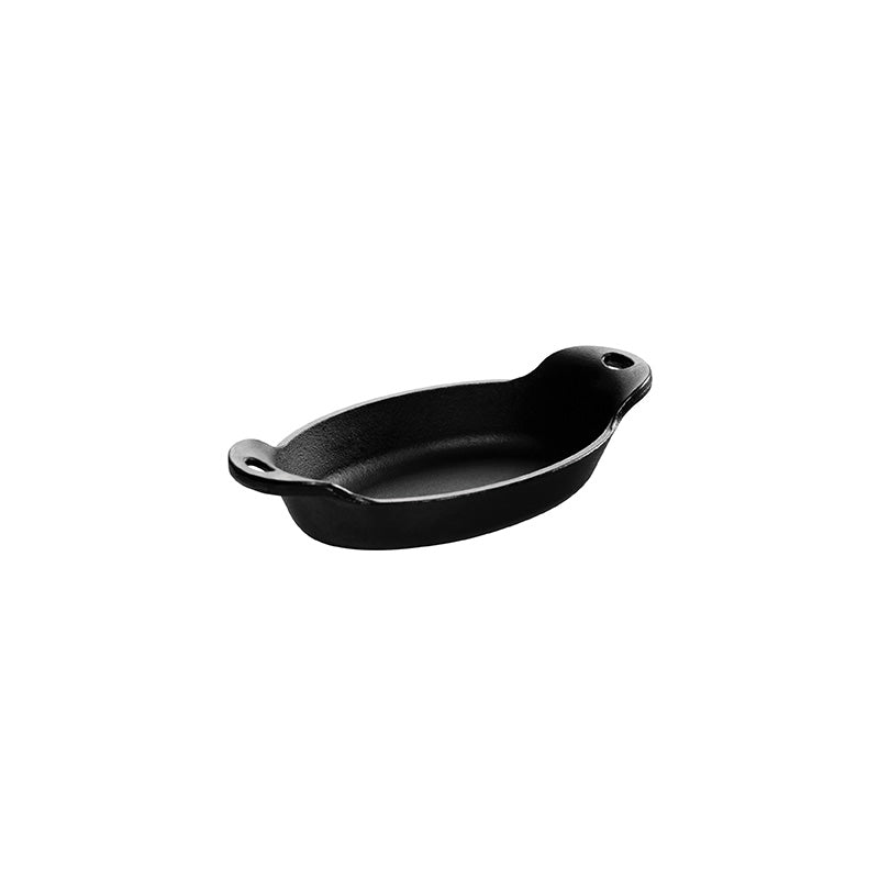 Heat-Treated 9 Ounce Oval Cast Iron Mini Server? - Lodge
