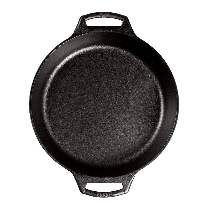 10.25 Inch Seasoned Cast Iron Baker’s Skillet - Lodge
